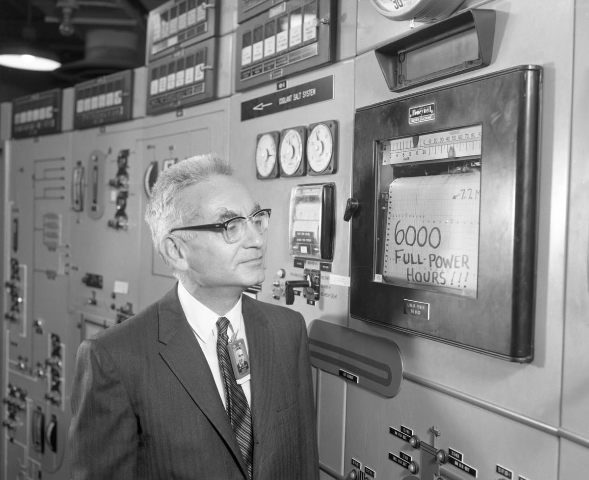 Alvin Weinberg (Oak Ridge National Laboratory/Flickr)