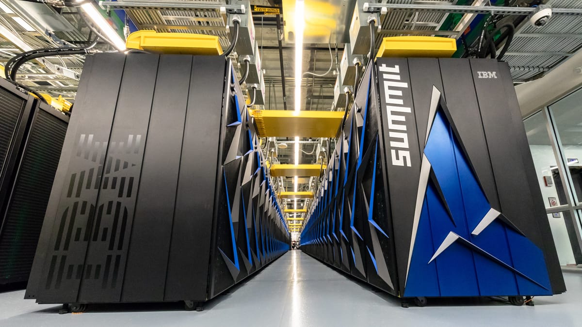 Super computer at the US Department of Energy’s Oak Ridge National Laboratory (DOE/Flickr)