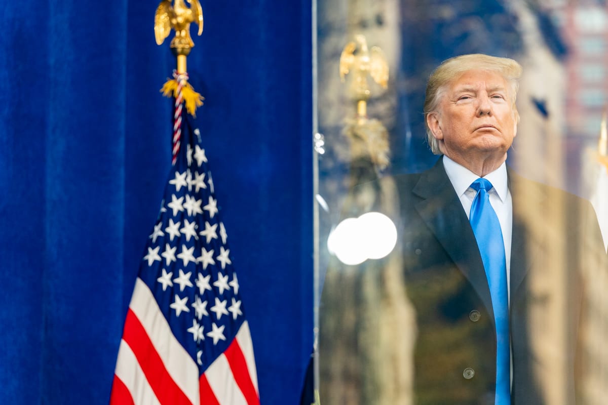 There is no guarantee the proverbial adults in the room will be able or available to constrain Trump next time (Trump White House Archived/Flickr)