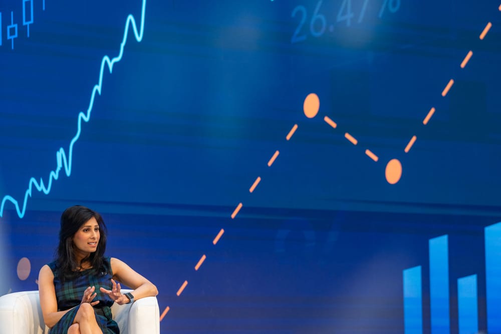 IMF First Deputy Managing Director Gita Gopinath (Stephen Voss/IMF Photo)