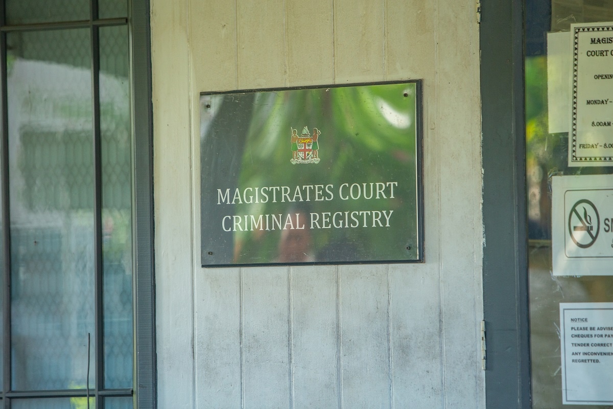 SUVA, FIJI - MARCH 10: Former prime minister Frank Bainimarama arrives to court on March 10, 2023 in Suva, Fiji. Fiji's former prime minister Frank Bainimarama was placed in police custody after he was arrested and charged with abuse of office, according to reports. Former police commissioner Sitiveni Qiliho has also been placed under arrest as charges relating to alleged irregularities in the finances of a University are investigated. (Photo by Pita Simpson/Getty Images)