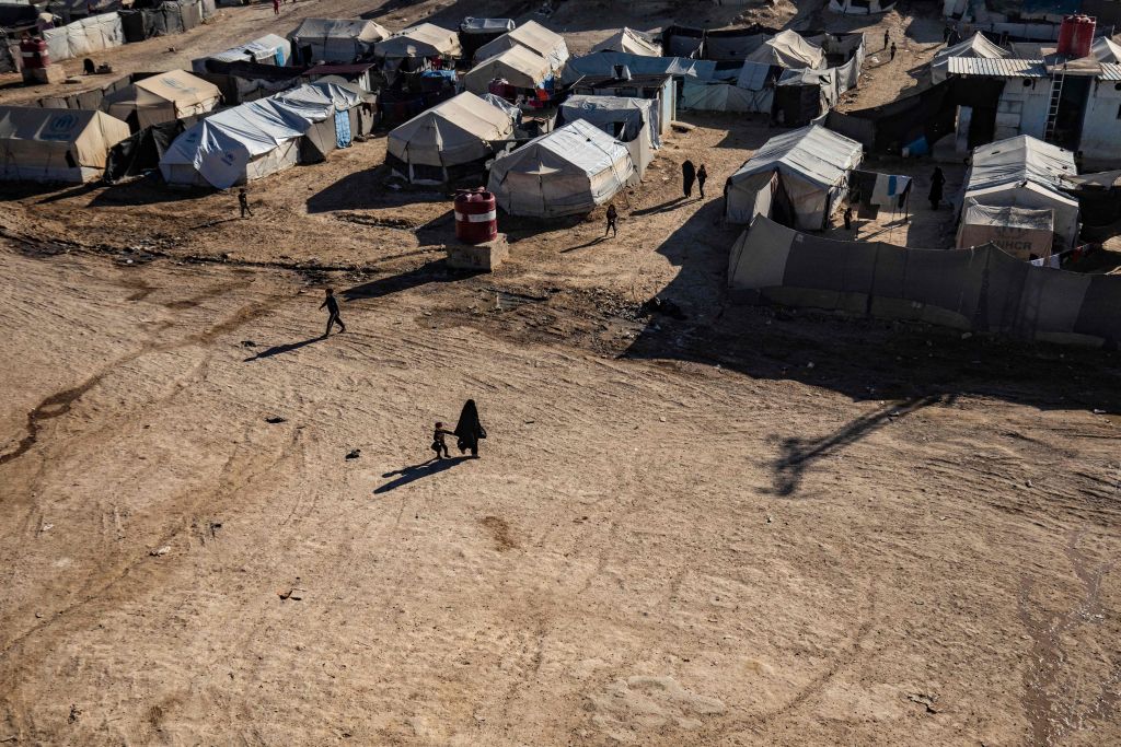 Women who have been allowed to return to their communities may be so marginalised there that they become more radicalised (Delil Souleiman/AFP via Getty Images)