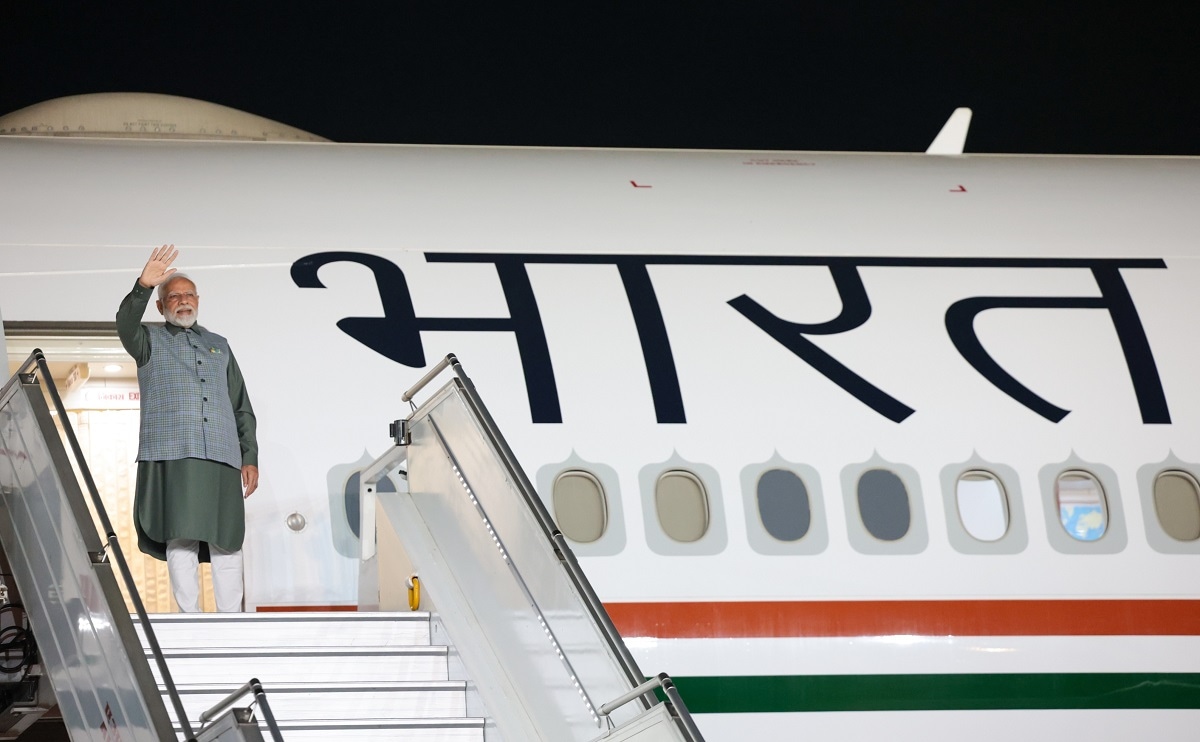 MEAphotogalleryFollow Prime Minister Shri Narendra Modi emplaned for Indonesia to participate in the 20th ASEAN-India Summit and 18th East Asia Summit Prime Minister Shri Narendra Modi emplaned for Indonesia to participate in the 20th ASEAN-India Summit and 18th East Asia Summit