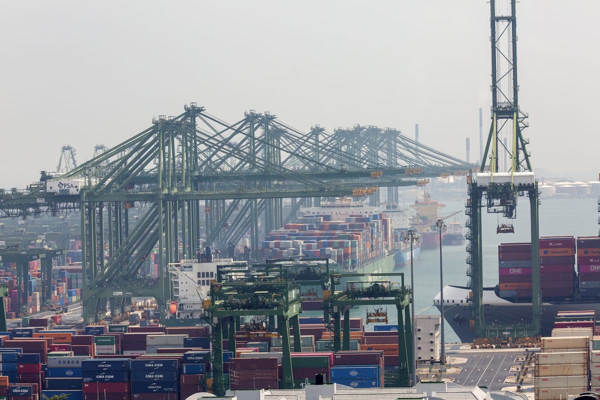 Singapore port