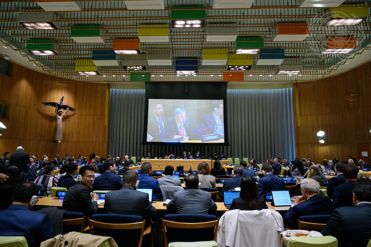 The second meeting of States Parties to the Treaty on the Prohibition of Nuclear Weapons, 27 November (Loey Felipe/UN Photo)