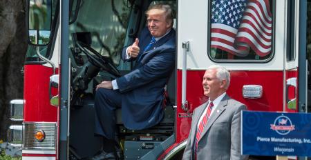 Americans not so in love with America First