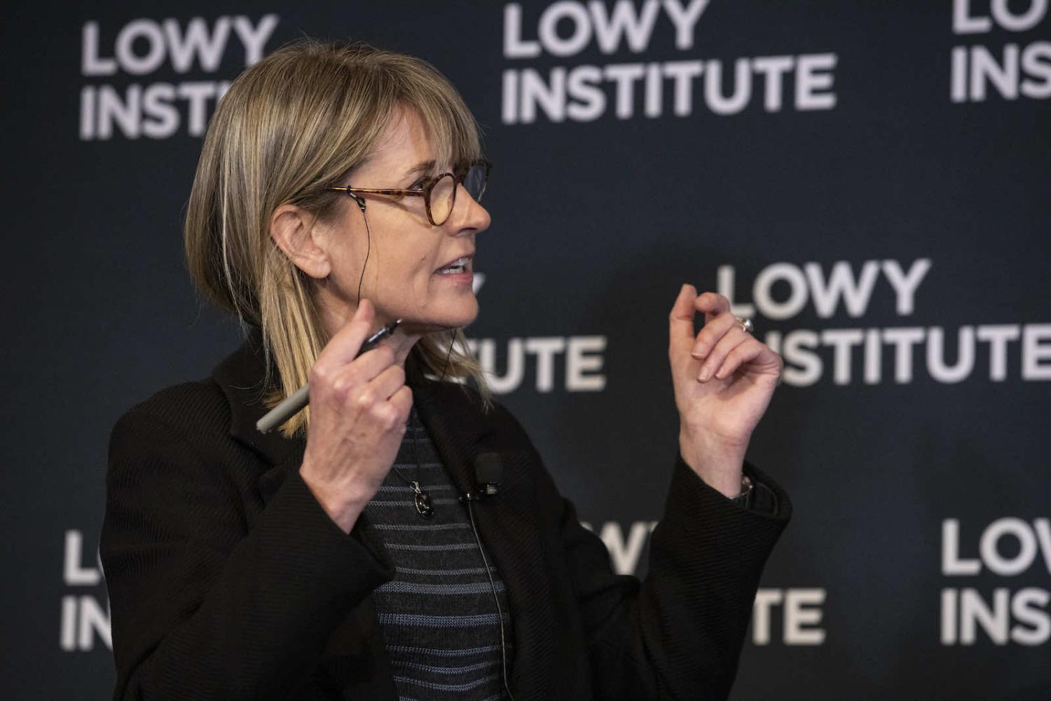 Alex Oliver, Director of Research at the Lowy Institute (Peter Morris/Sydney Heads)