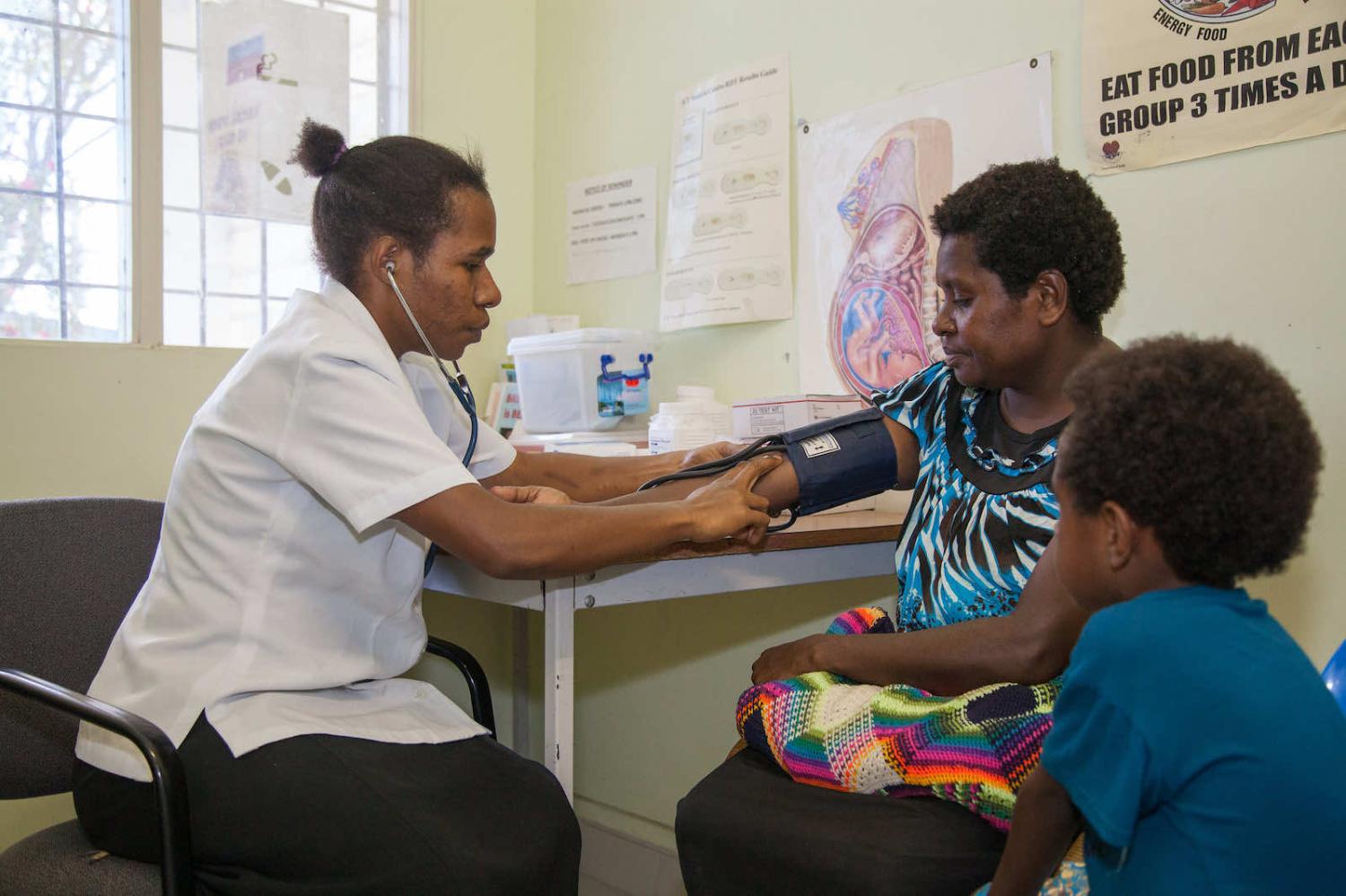 Susa Mama health clinic, Port Moresby General Hospital, PNG (Ness Kerton/DFAT/Flickr)