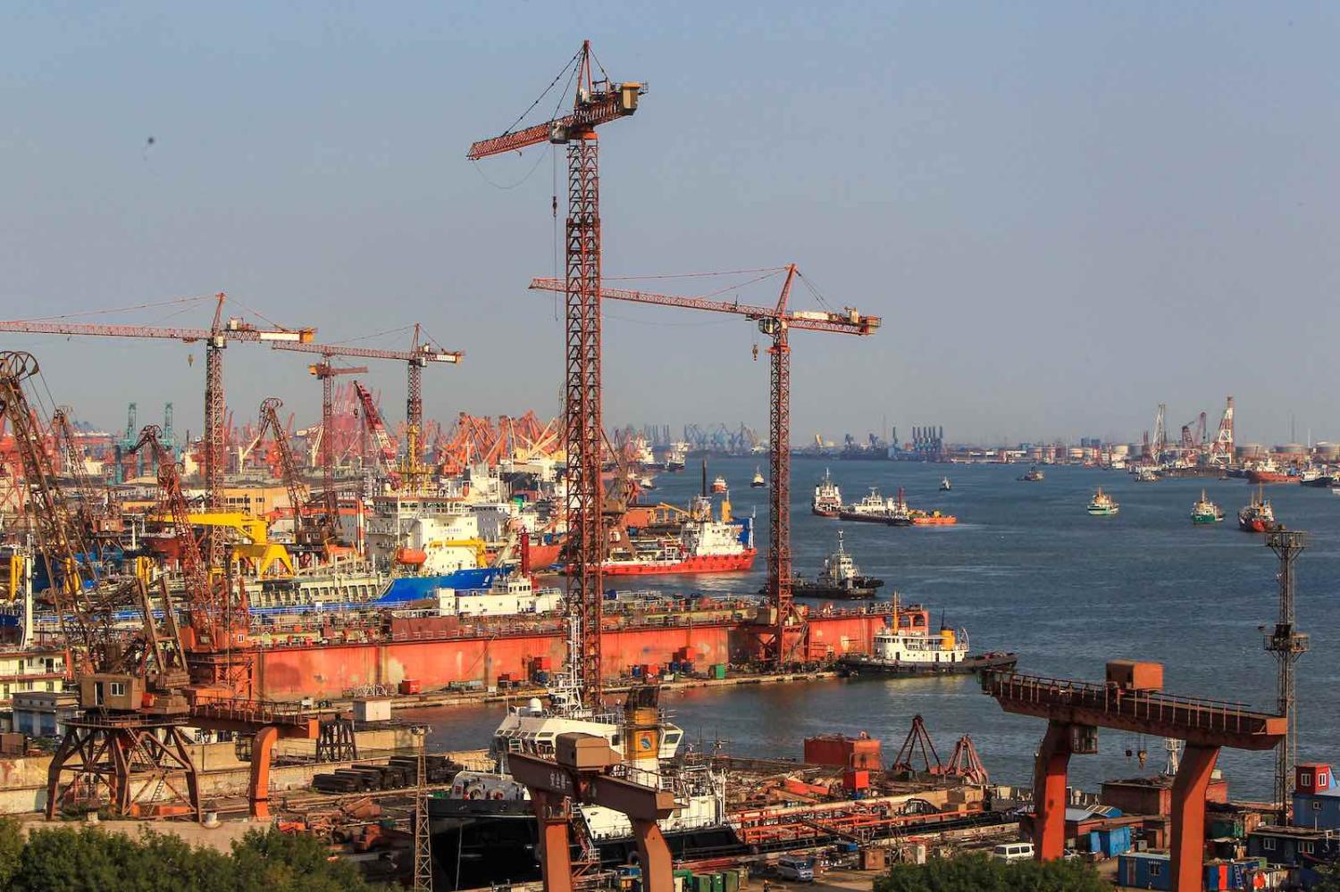 The Port of Tianjin, the largest port in northern China and the main maritime gateway to Beijing (Photo: ADB/Flickr)