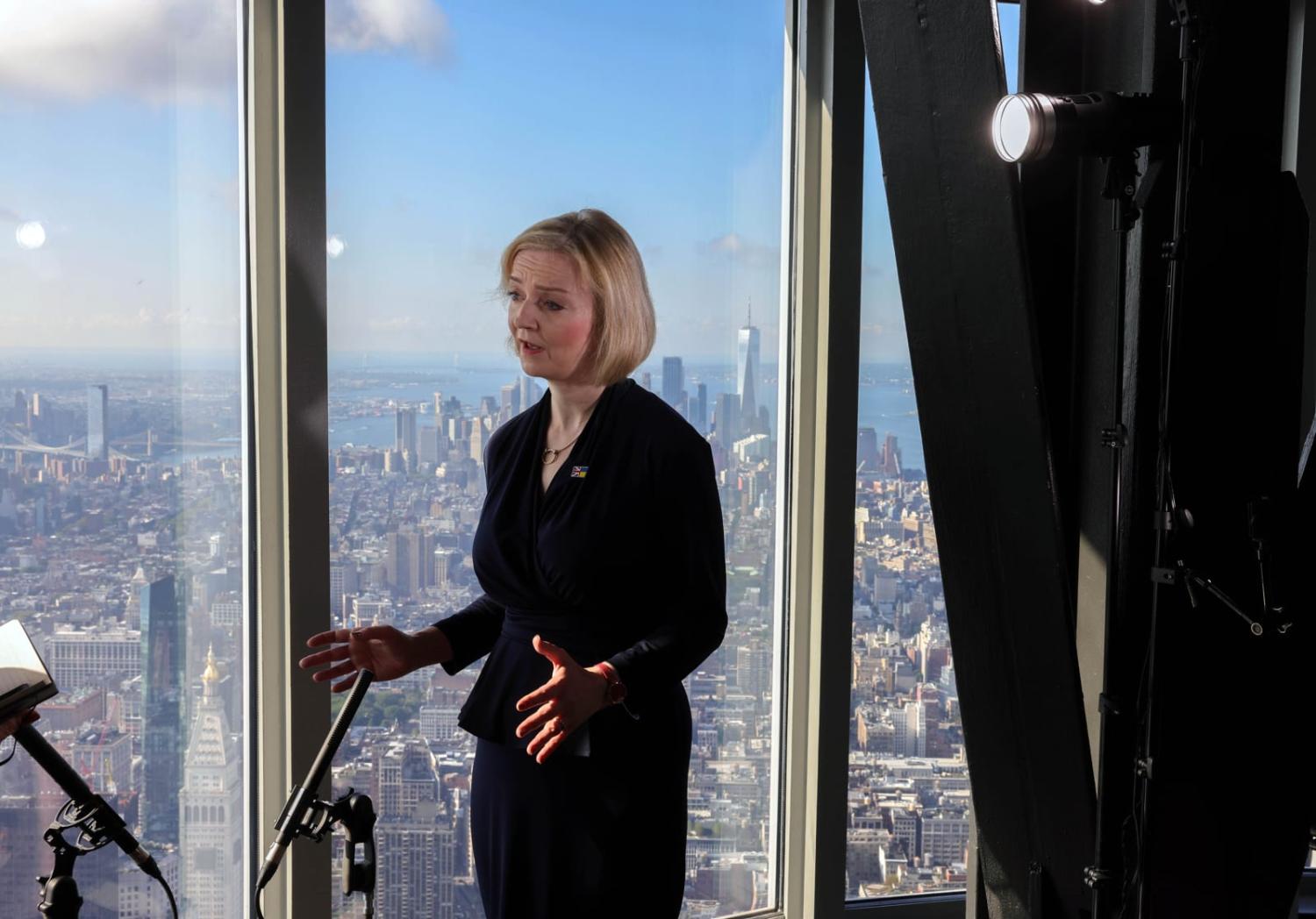 Liz Truss appeared at the UN General Assembly high-level week in New York but seemed unable to seize the moment (Number 10/Flickr)