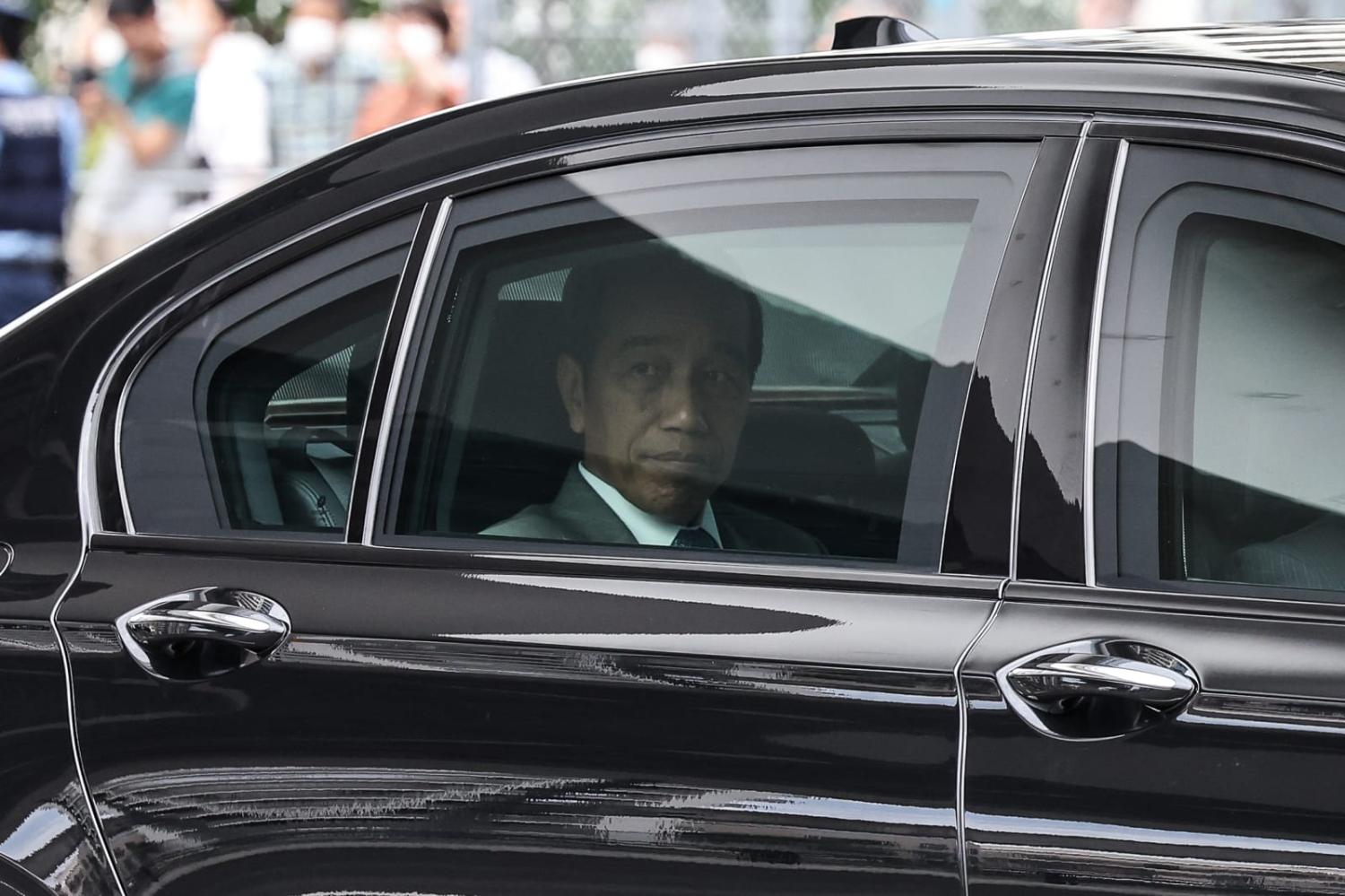 Indonesia's Joko Widodo arrives to meet global leaders at the G7 summit this month in Hiroshima, Japan (Takashi Aoyama/Getty Images)