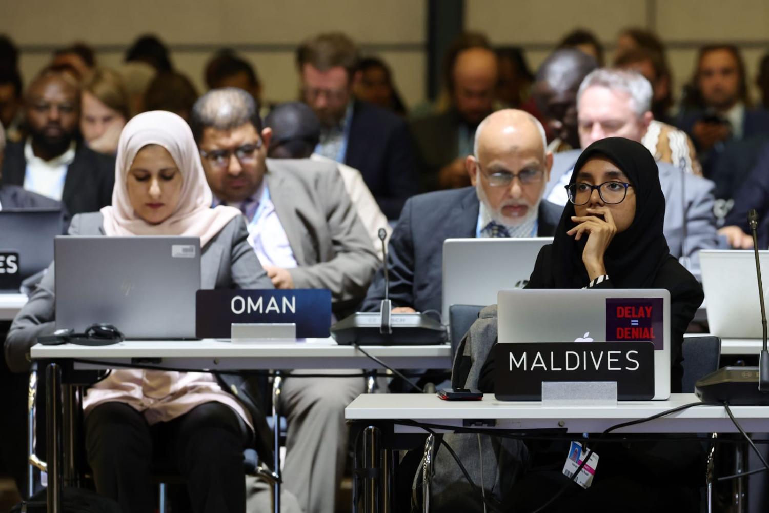 Delegates at the Bonn Climate Change Conference in June (Andreas Rentz/Getty Images)
