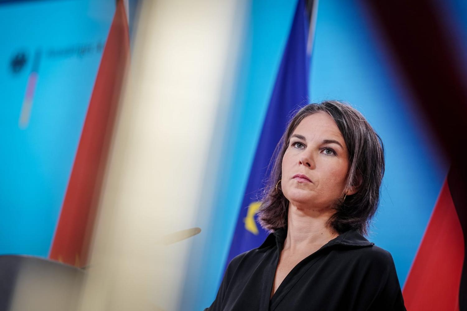 German Foreign Minister Annalena Baerbock has cut through the static (Kay Nietfeld via Getty Images)