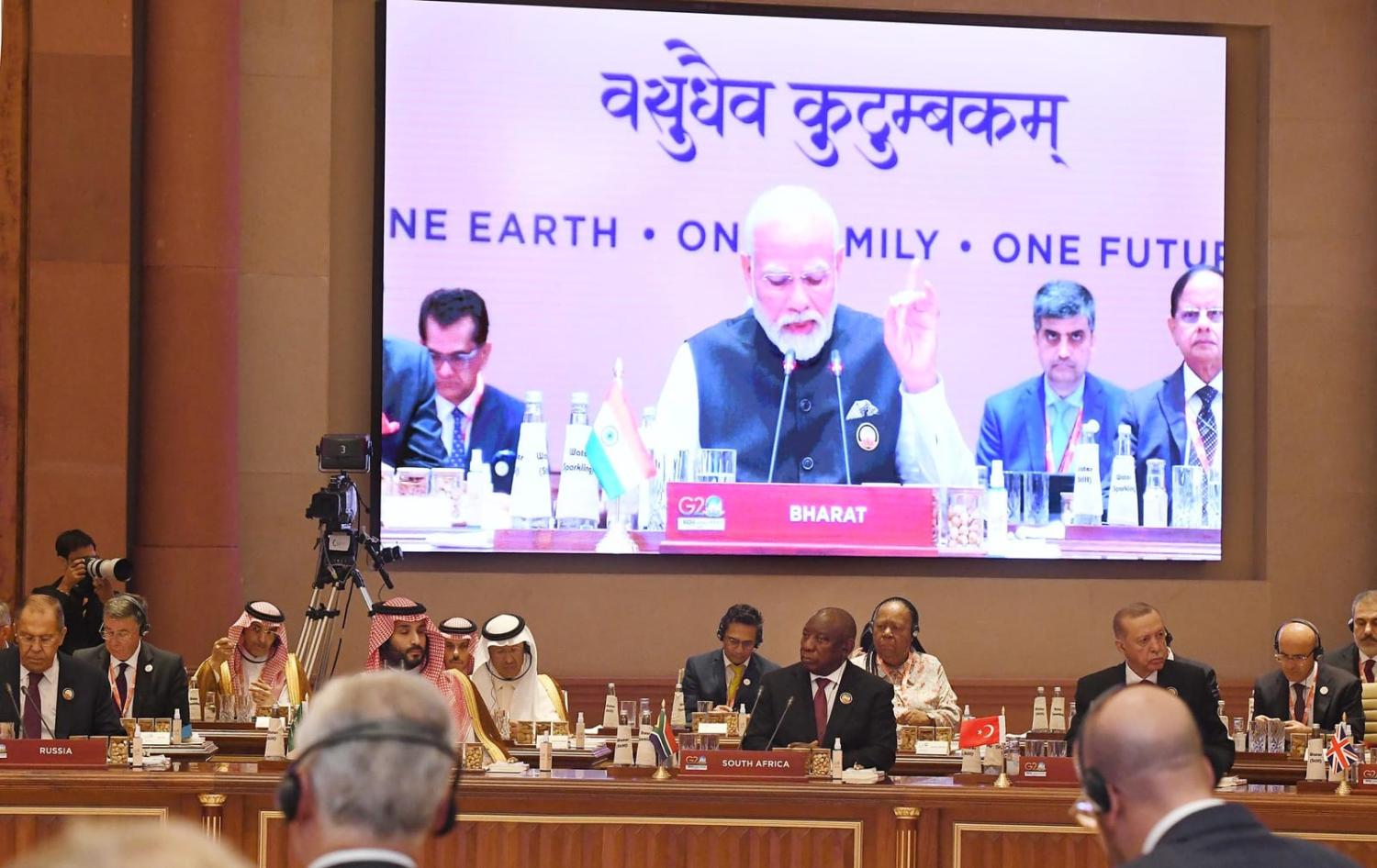 The opening ceremony of the G20 Leaders’ Summit in New Delhi last month (GovernmentZA/Flickr)