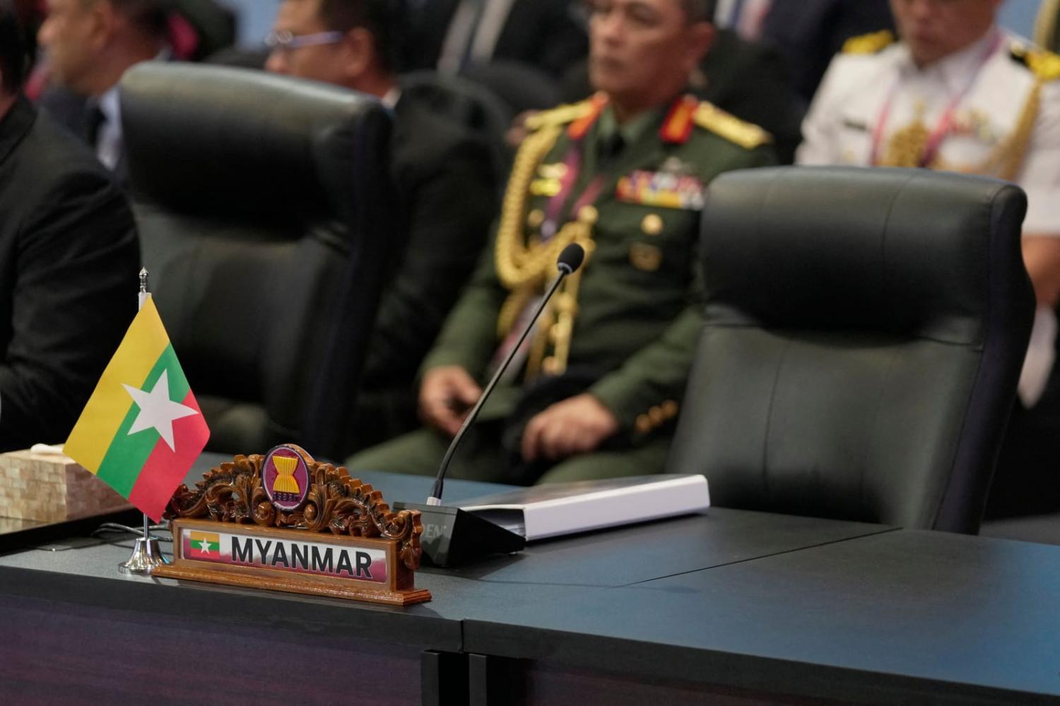 There is little love for the generals among the population (Dita Alangkara via AFP/Getty Images)