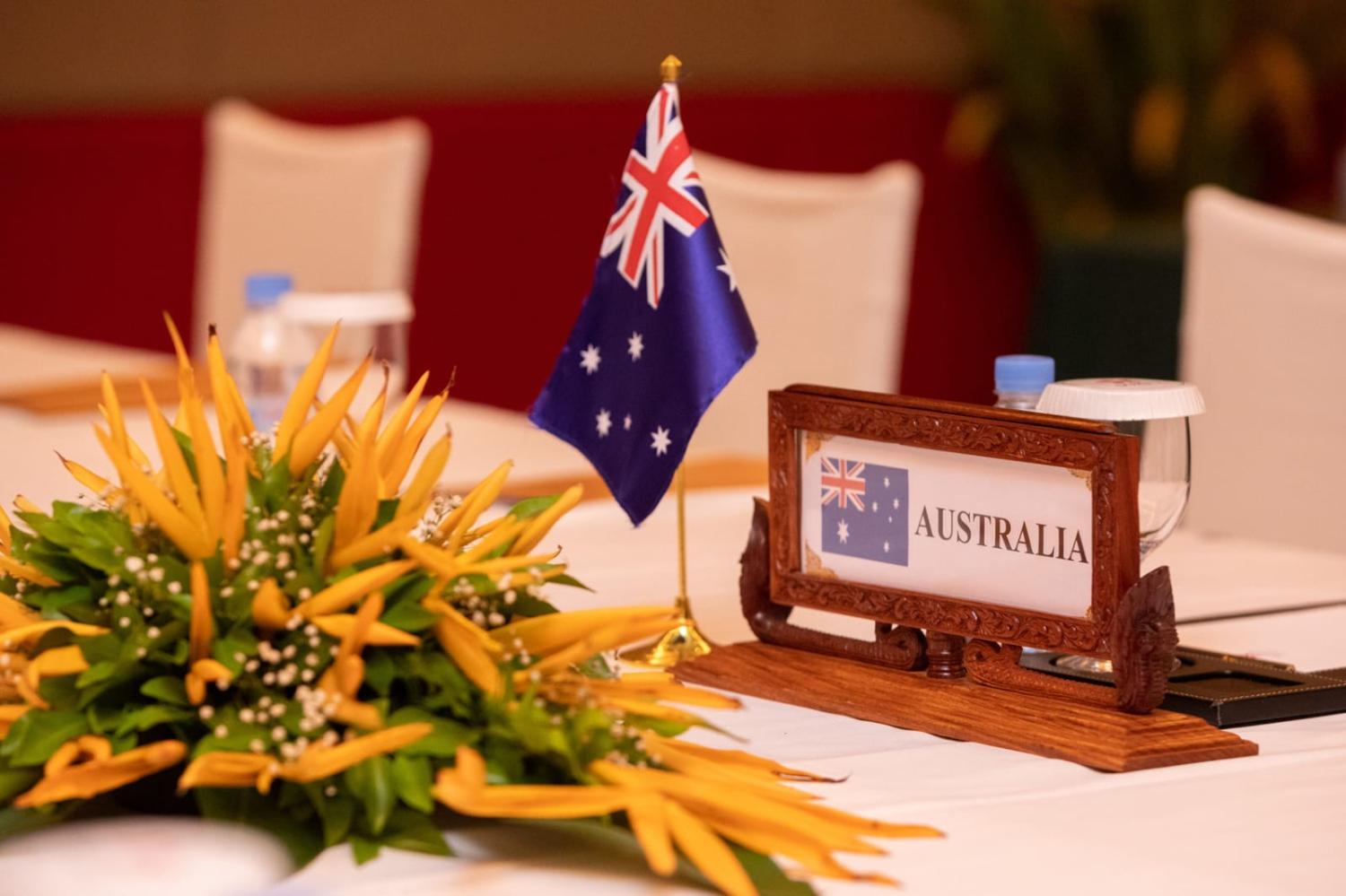 Being good with people is not just a matter of grip and grin, but rather the basis for networks, access and influence (Australian Embassy Phnom Penh/DFAT)
