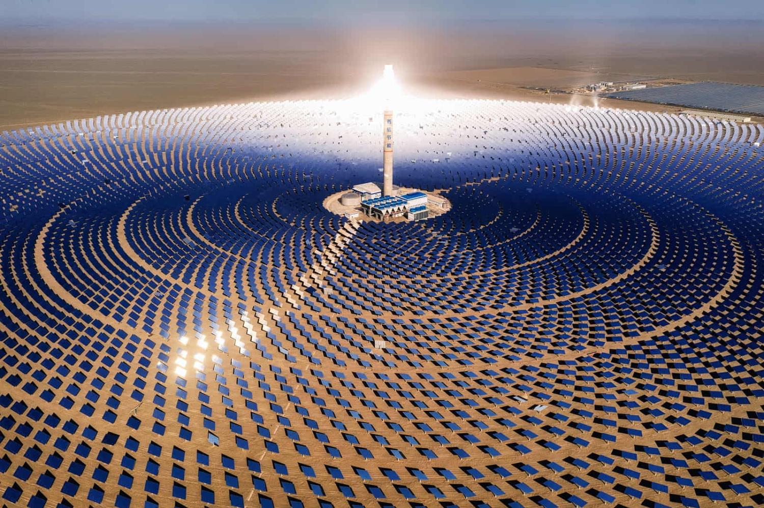 China's solar manufacturing capacity accounts for at least 80% of the global market share (Getty Images)