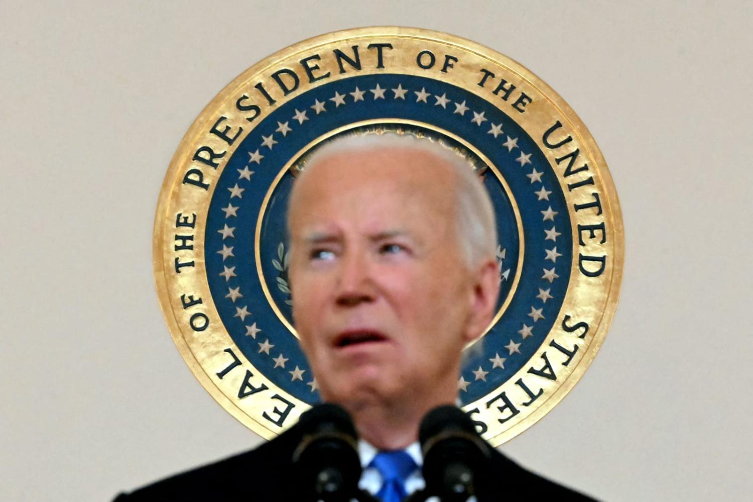 When Joe Biden ran for the presidency in 2020, he referred to himself as a transitional figure, well positioned to move the country beyond Trump, and then elevate a new generation of Democratic leaders (Mandel Ngan/AFP via Getty Images)