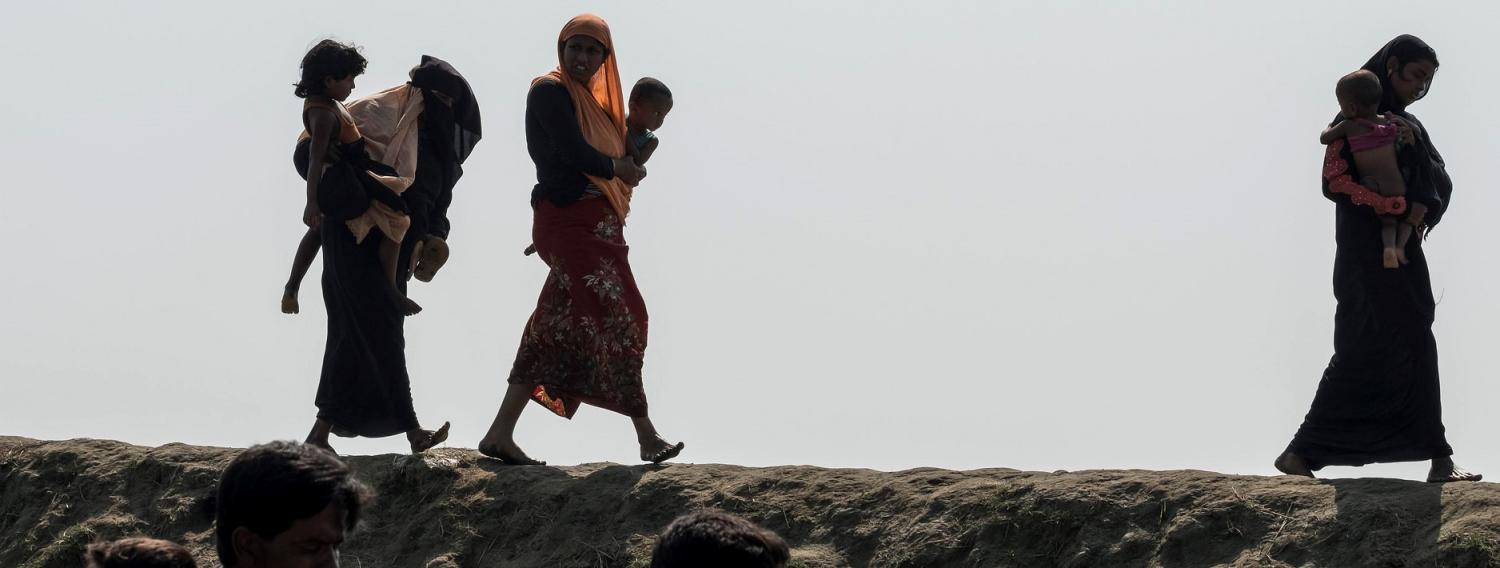 Rohingya refugees in Bangladesh, December 2017 (Photo: Catholic Diocese of Saginaw/Flickr)