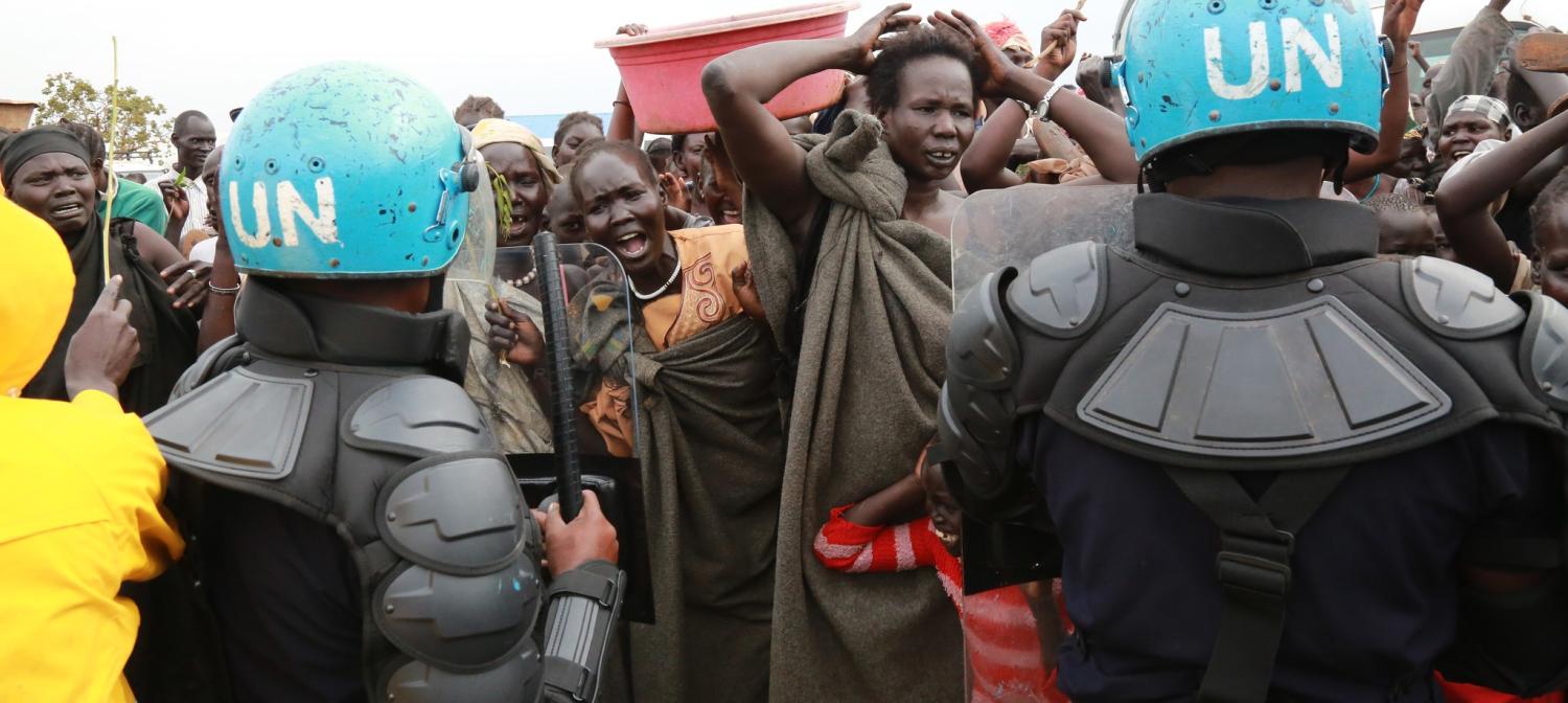 UN Security Guards in South Sudan during US Ambassador to the UN Nikki Haley's visit, October 2017 (Photo: UNMISS/Flickr)