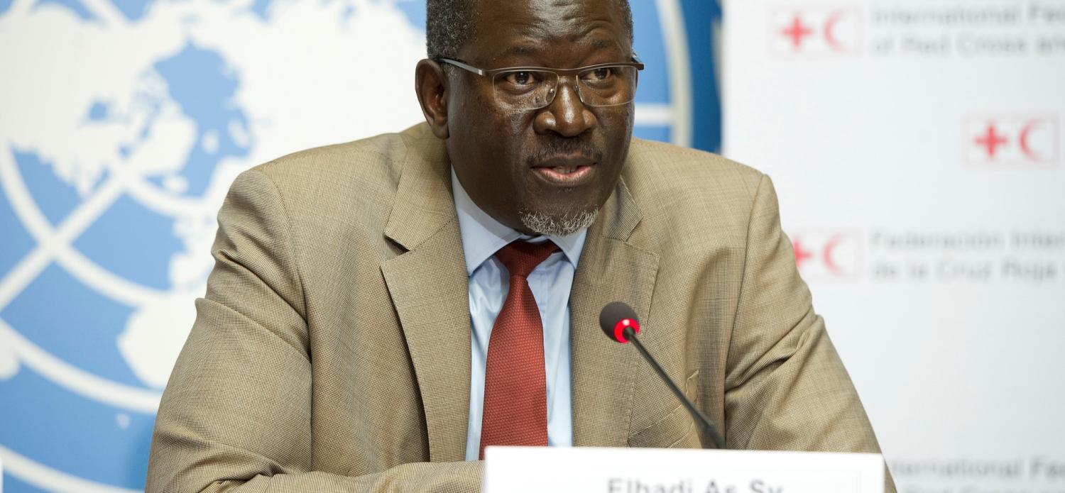 International Federation of Red Cross and Red Crescent Societies Secretary-General Elhadj As Sy (Photo: UN Geneva/Flickr)