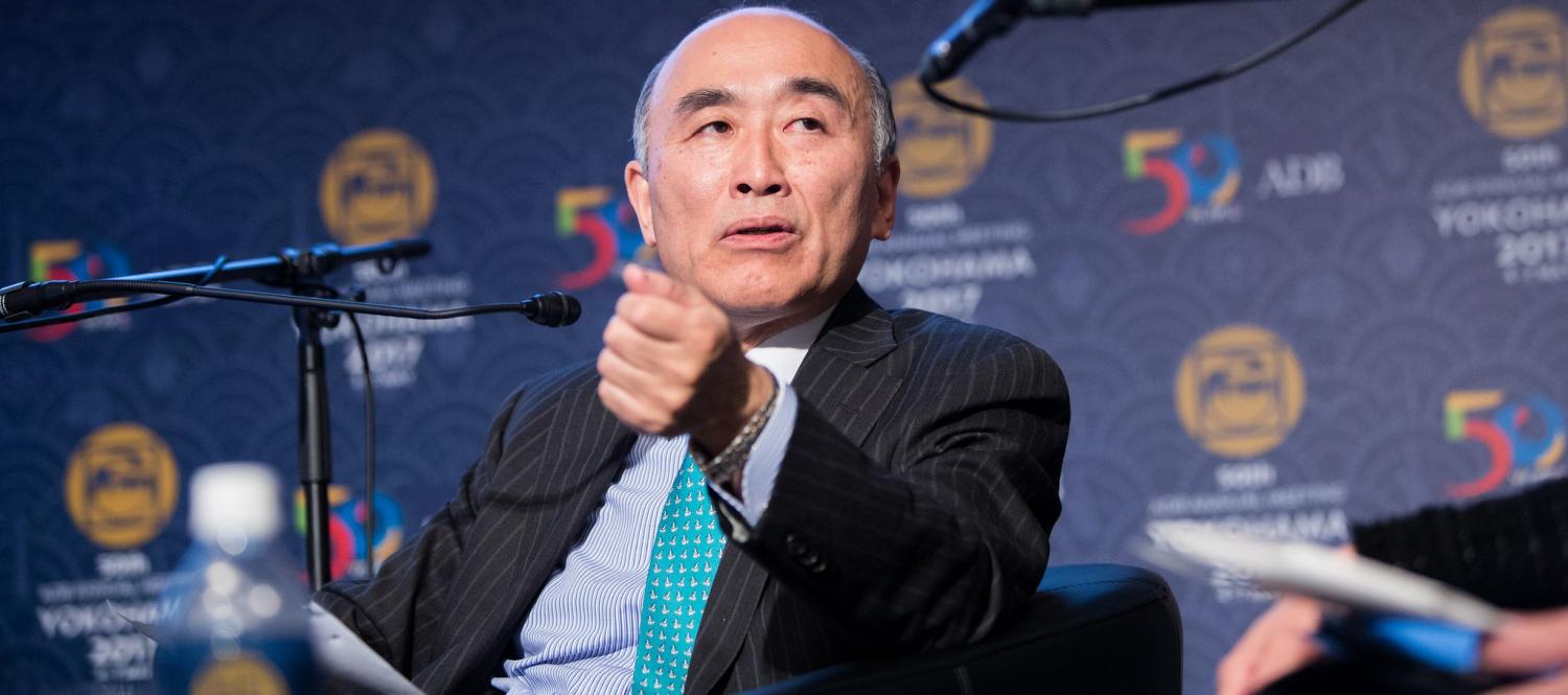 IMF Deputy Managing Director Mitsuhiro Furusawa, May 2017 (Photo: Flickr/ Asian Development Bank)