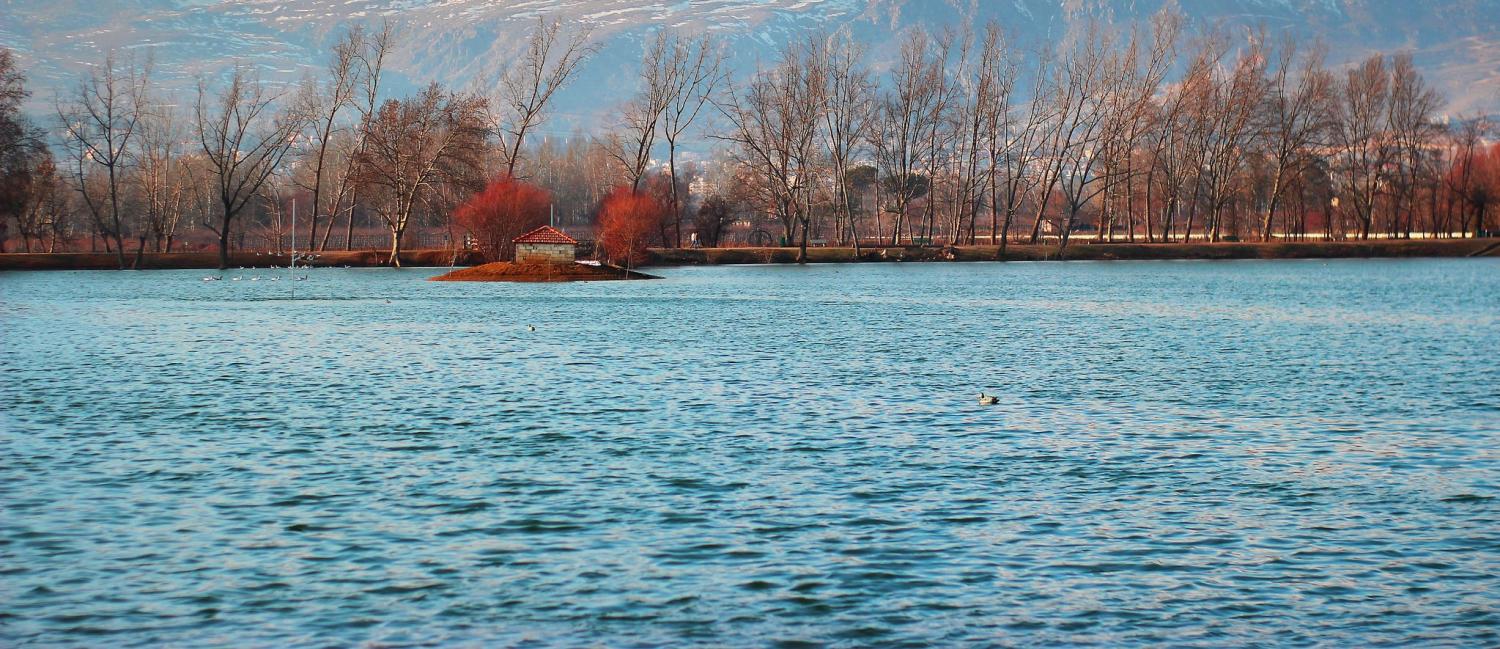 Taanayel Lake, in the Zahlé District of Lebanon, February 2017 (Photo: Flickr/Hisham Assaad)
