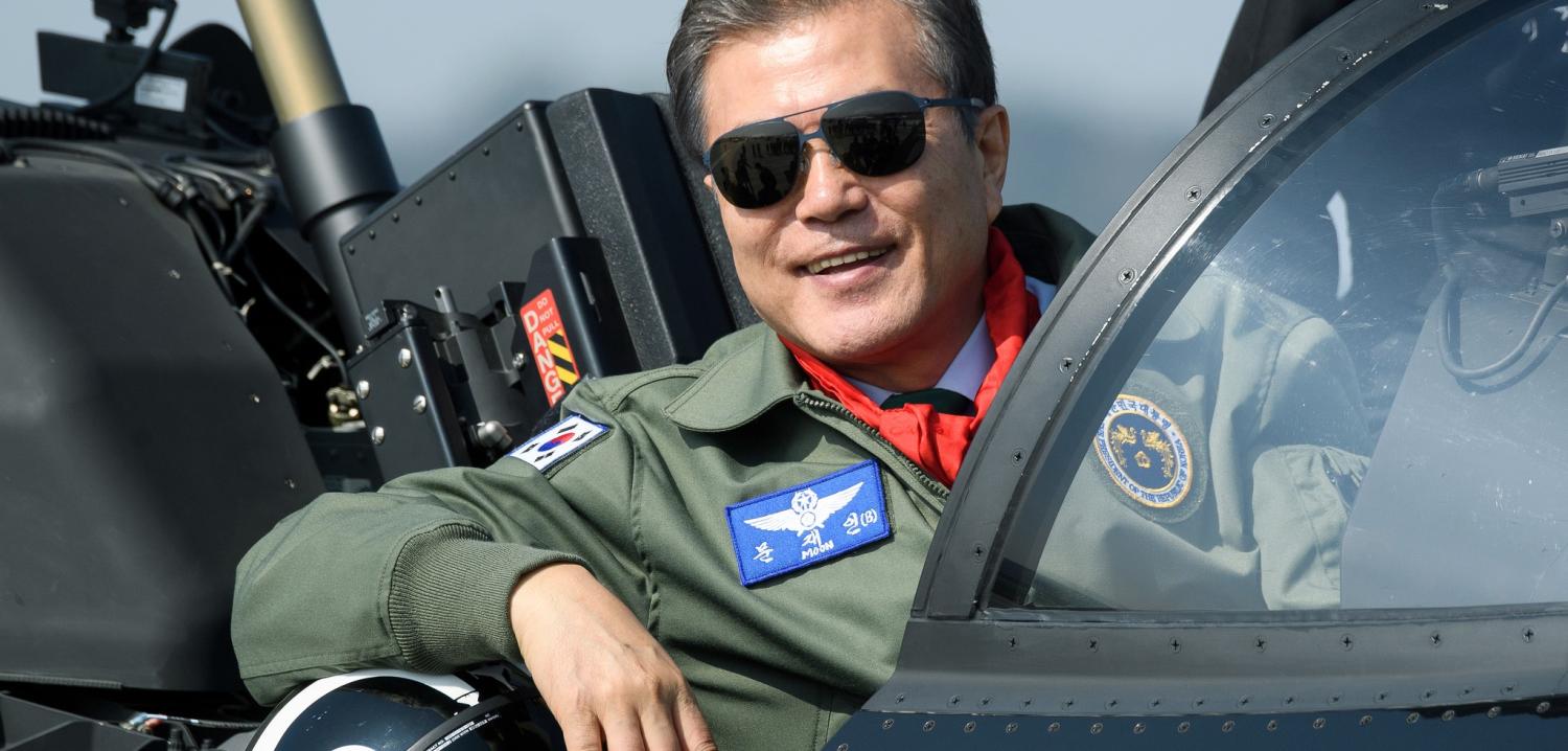 South Korean President Moon Jae-in, October 2017 (Photo: Republic of Korea/Flickr)