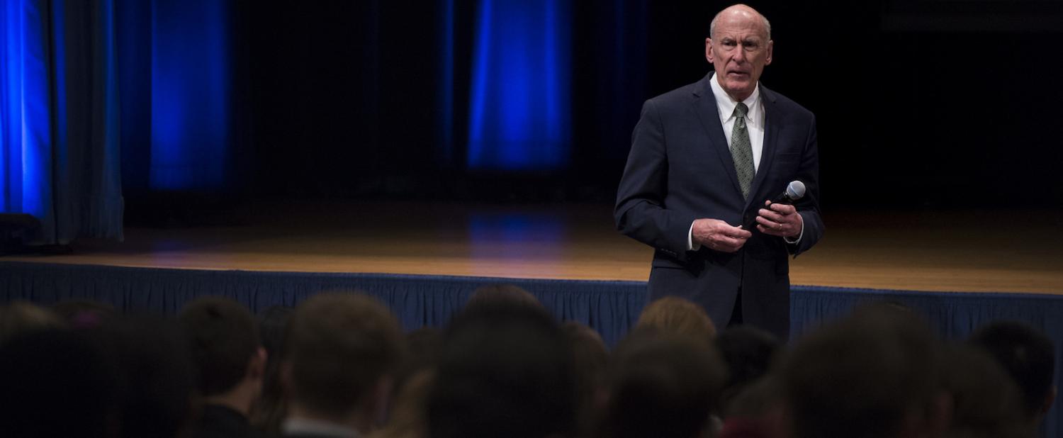 US Director of National Intelligence Daniel Coats (Photo: Acting Secretary of Defense/ Flickr)