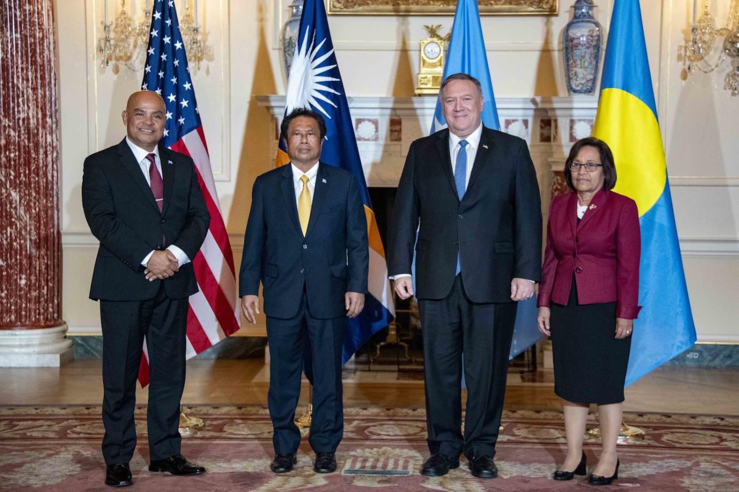 Leaders of the North Pacific Freely Associated States at the US State Department (Photo: State Department/Flickr)
