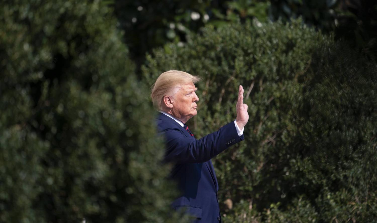 US President Donald Trump on the White House lawn (Photo: The White House/Flickr)