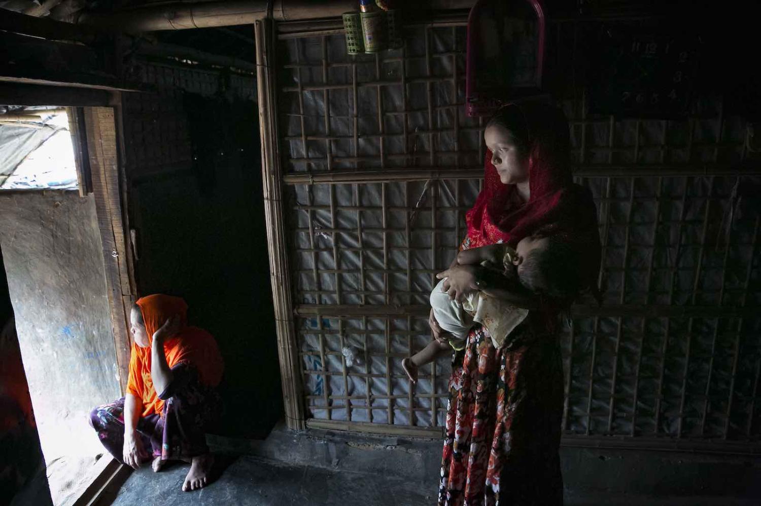 Yasmin Akhter, a 14 year old wife and mother, who fled to Bangladesh from Myanmar when she was 8 years old (UN Women Asia and the Pacific/Flickr)