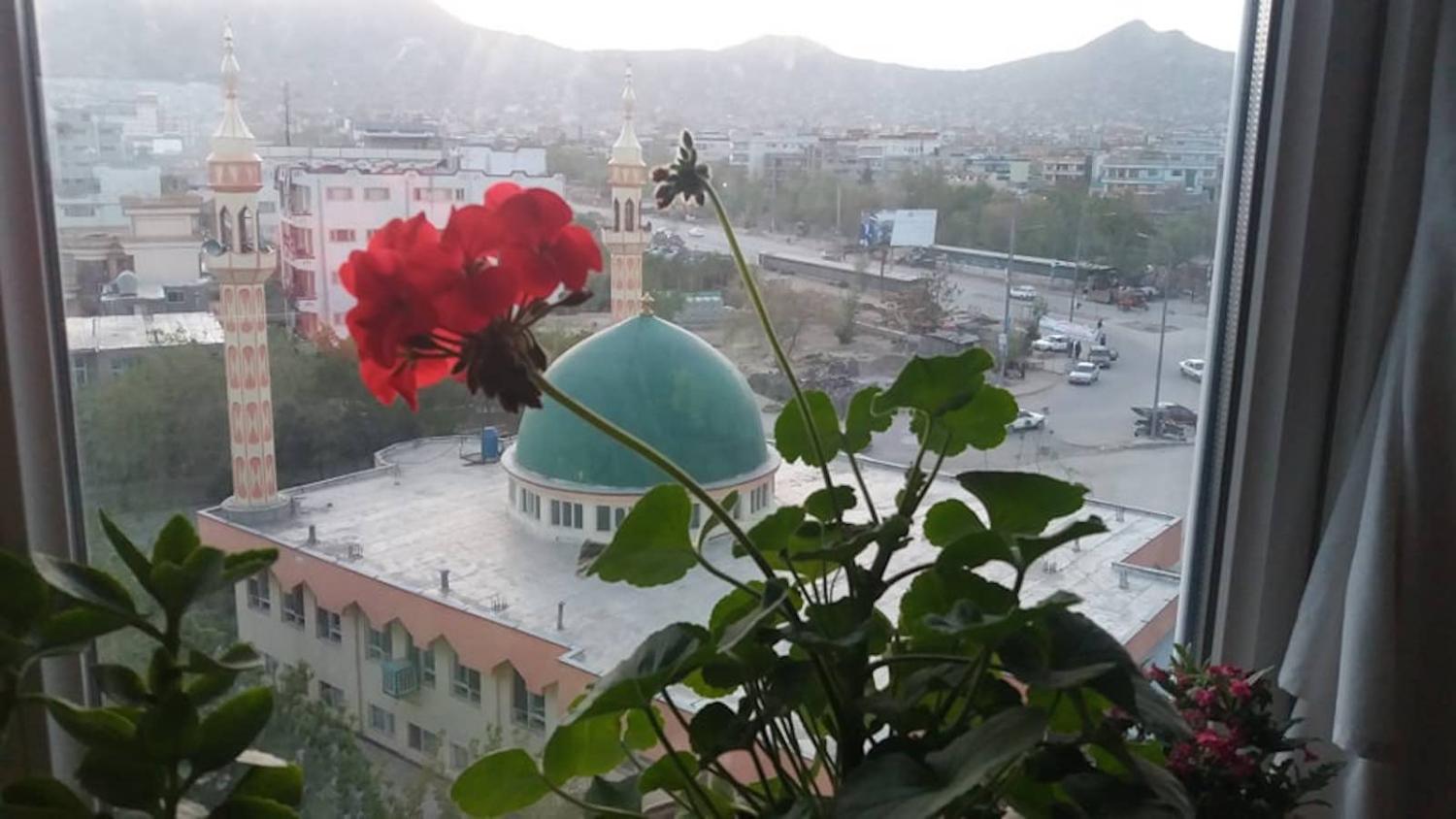 A mosque during Ramadan – and Covid-19 lockdown – in the Khair Khana neighbourhood of Kabul, 14 May (Habiburahman Rahmany/UNAMA/Flickr)