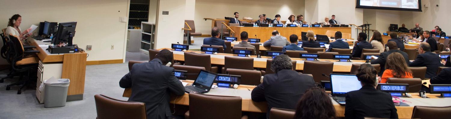 The 2nd Session of the UN Conference negotiating the treaty, July 2017 (Photo: UN)