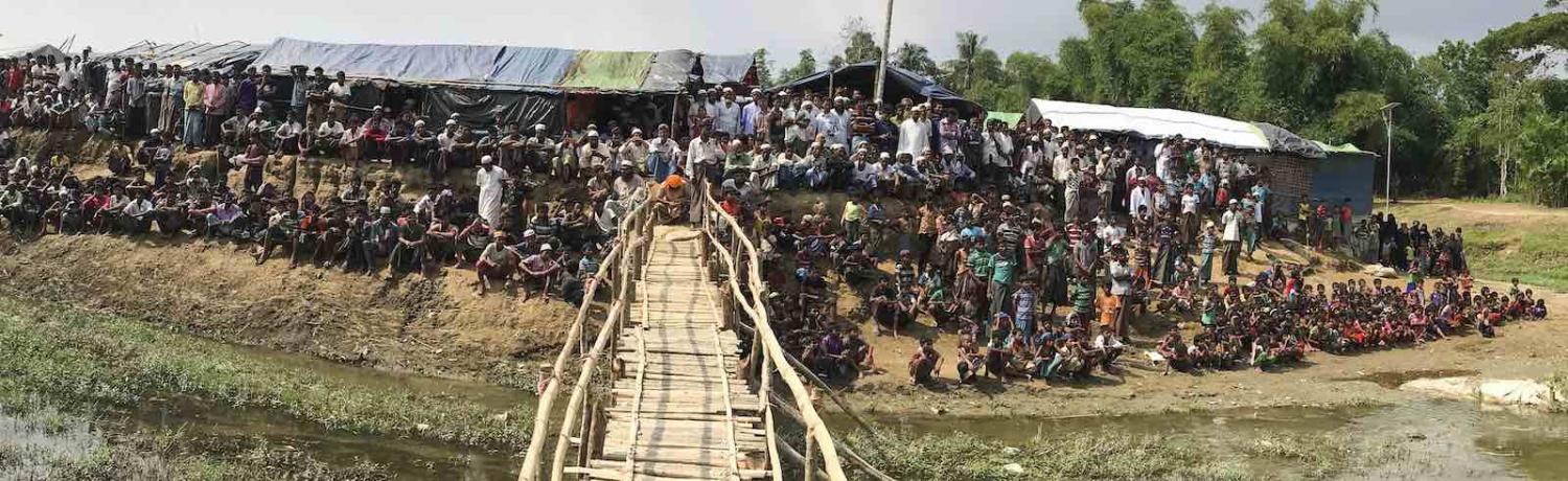 Kutupalong refugee camp in Cox's Bazar, Bangladesh, in April (Photo: United Nations)