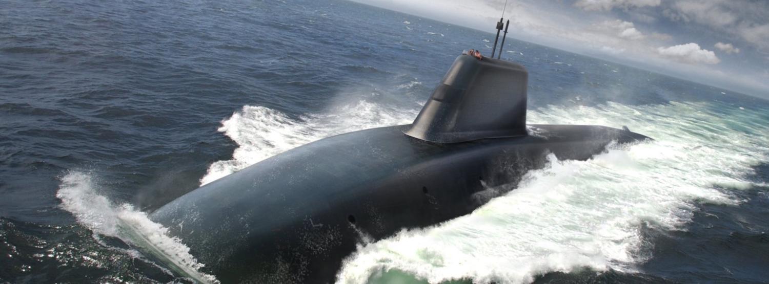 An artist's impression of the Dreadnought-class submarine (Photo: BAE Systems)