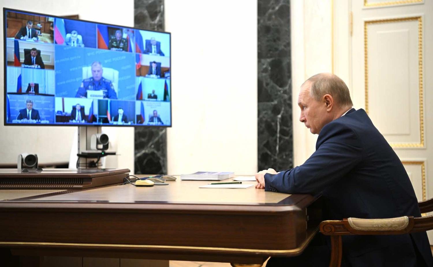Putin had clearly not considered what he would do if things went wrong (Kremlin.ru)