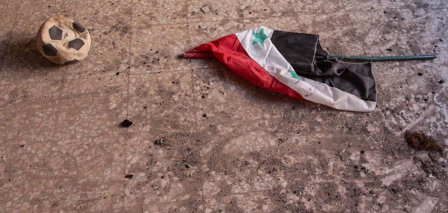 Al-Foah Town, Idleb, Syria, in July (Photo: Muhmmad Al-Najjar via Getty)