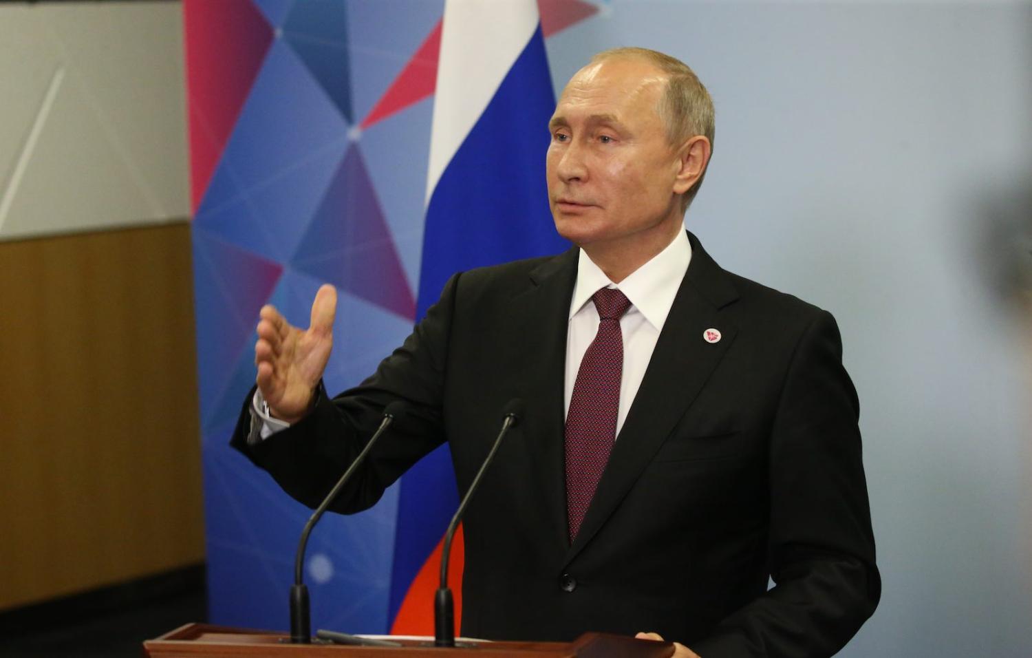 Russian President Vladimir Putin at the 2018 ASEAN Summit in Singapore (Photo: Mikhail Svetlov/Getty Images)