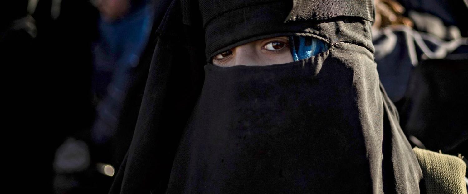Women played a greater role in violent operations and enforcing the draconian rules of the caliphate than previously understood (Photo: Delil Souleiman via Getty)
