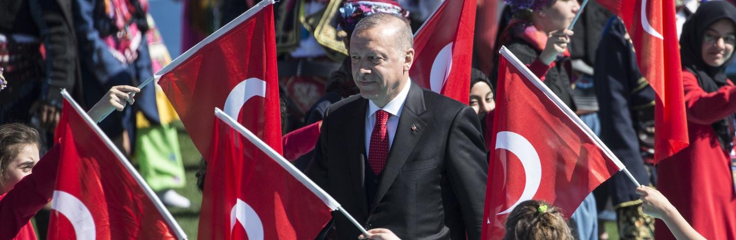 Turkish President Recep Tayyip Erdogan (Photo: Ali Balikci via Getty)