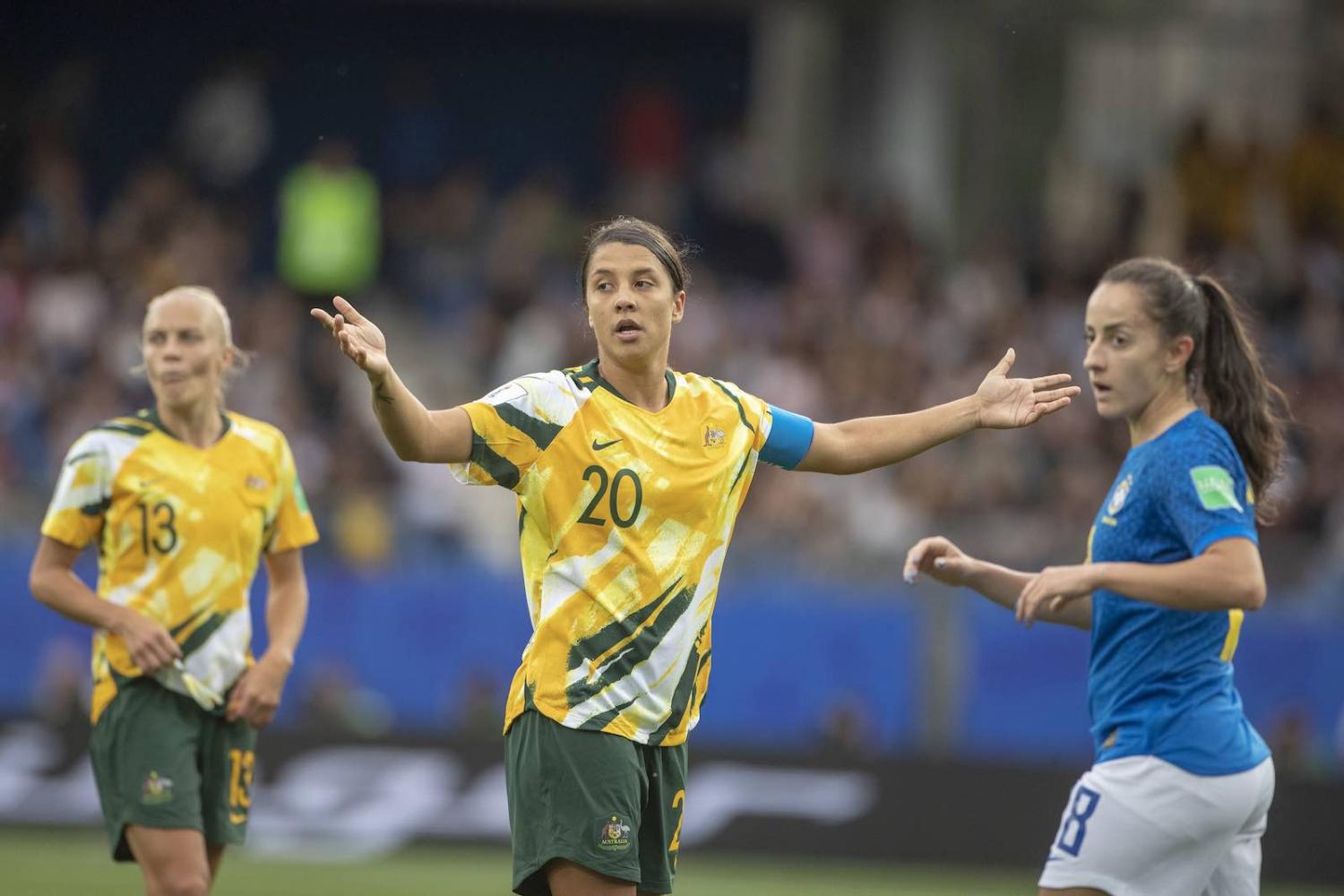 Australia’s Sam Kerr (Photo: Tim Clayton via Getty)