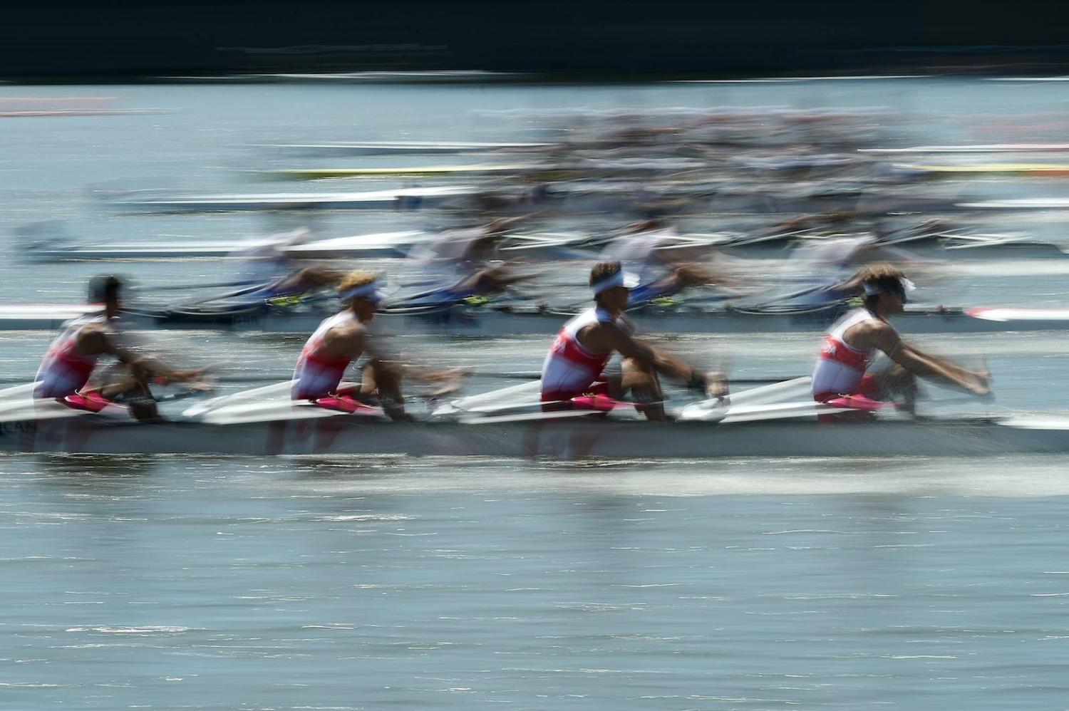 Heats during the 2019 World Rowing Junior Championships in Tokyo in preparation for the now-delayed 2020 Olympic Games (Matt Roberts/Getty Images)