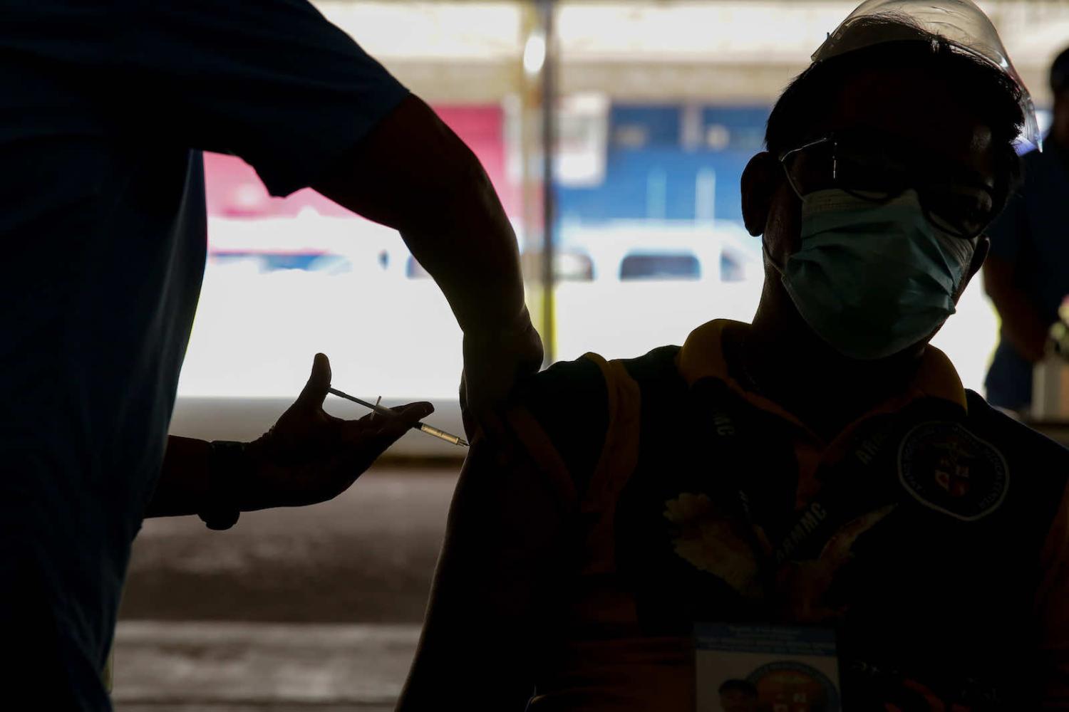 In the global vaccine drive Australia has favoured bilateralism over multilateralism, and its generosity appears among the most heavily influenced by geopolitical considerations (George Calvelo/NurPhoto via Getty Images)