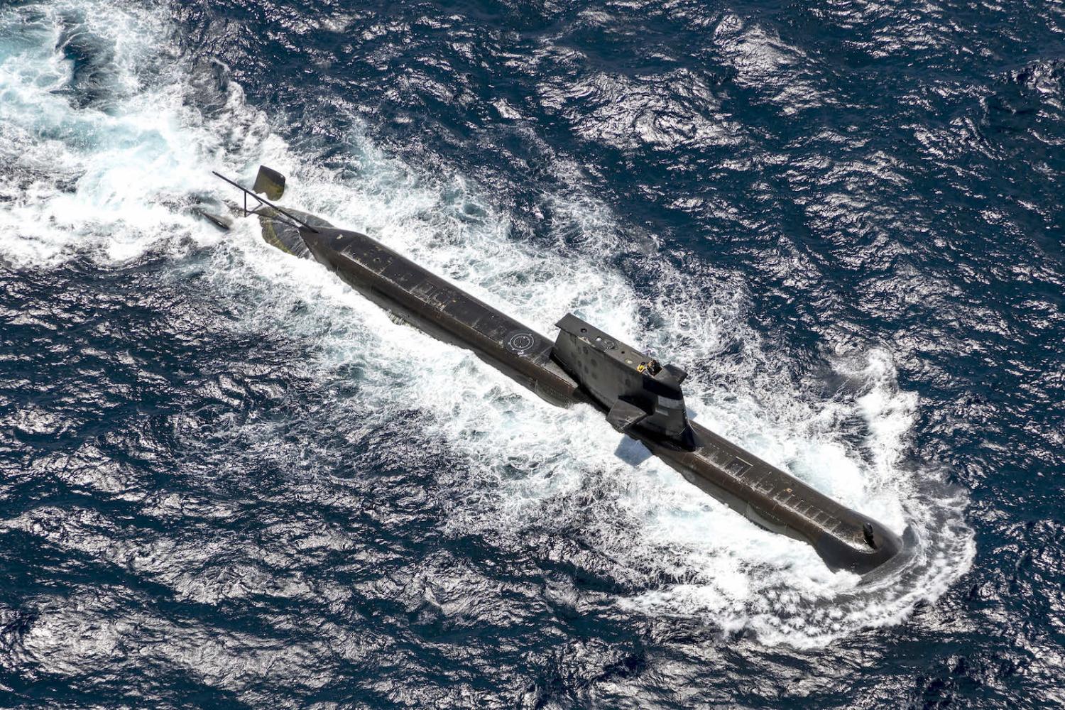 Replacing the Royal Australian Navy’s existing Collins submarine fleet is no escape to certain dilemmas (Yuri Ramsey/Australian Defence Force via Getty Images)