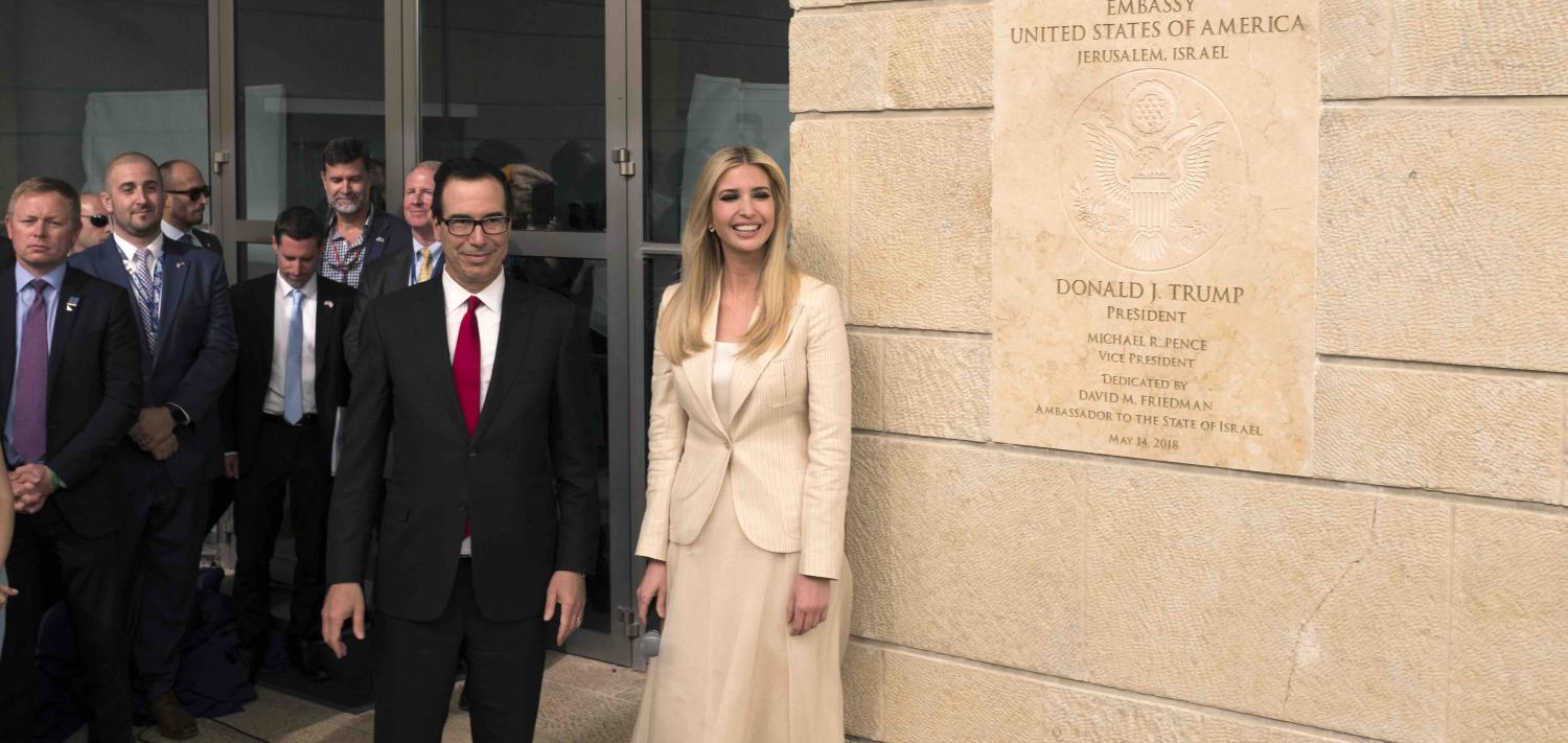 White House Senior Advisor Ivanka Trump opening the US Embassy in Jerusalem (Photo: Lior Mizrahi/Getty)