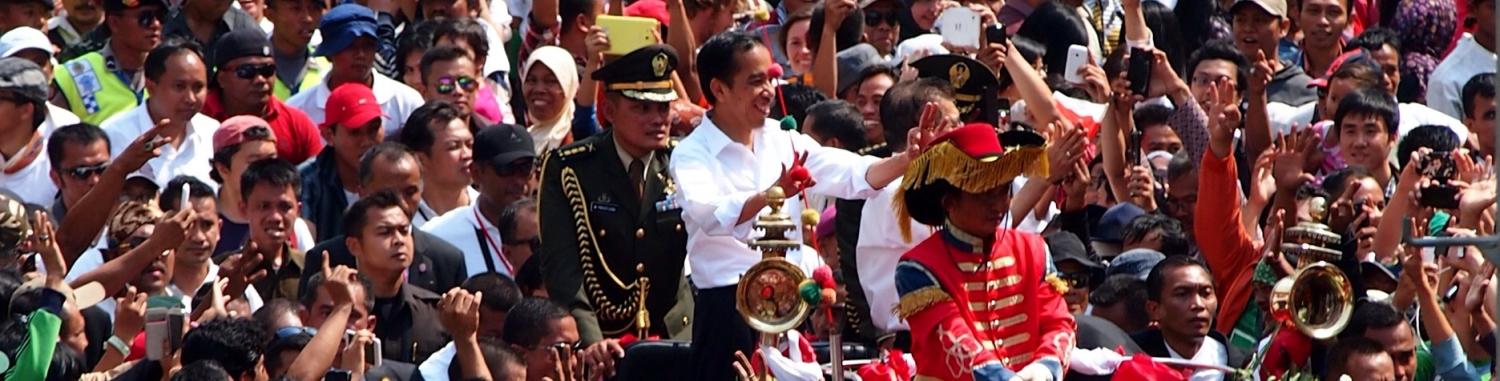 The Jokowi inaugration, 20 October 2014, Jakarta (Photo: Flickr/Kreshna Aditya)