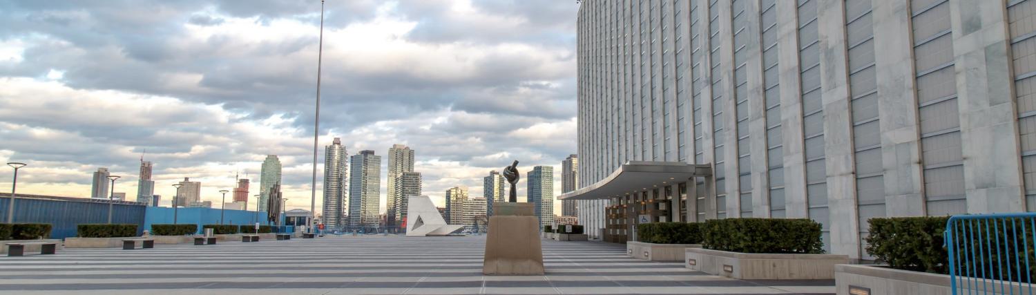 United Nations entrance, New York (Photo: Flickr/John Gillespie)