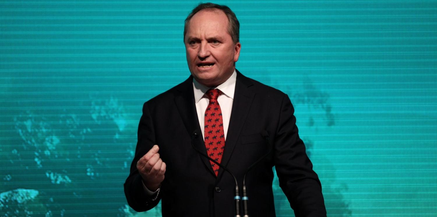 Barnaby Joyce's mixed messaging on property rights
