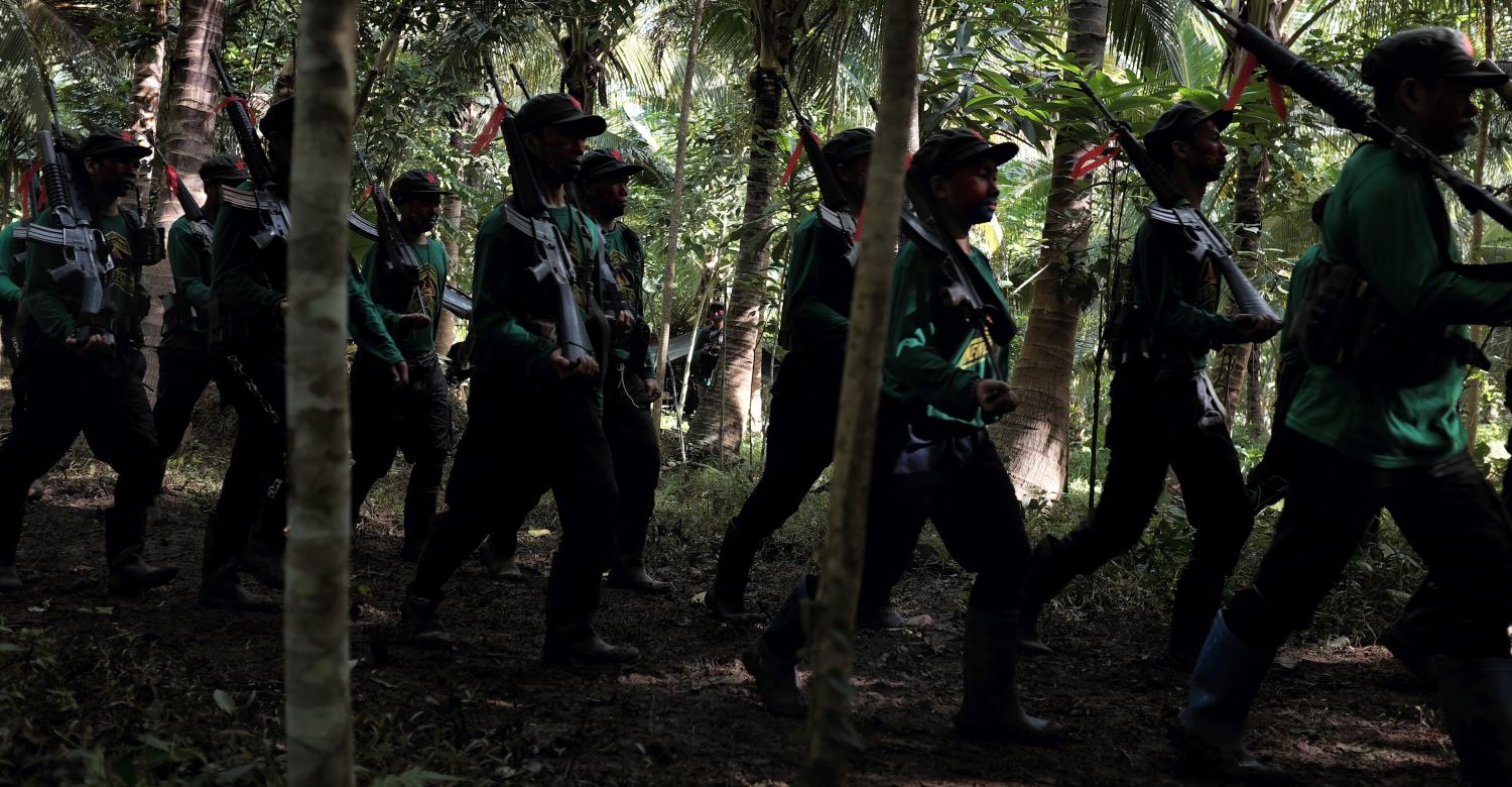 NPA guerillas, November 2016 (Photo: Getty Images/Jes Aznar)